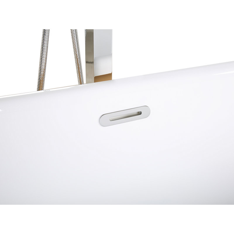 Jebediah 1700mm x 800mm Soaking Acrylic Bathtub, Gold