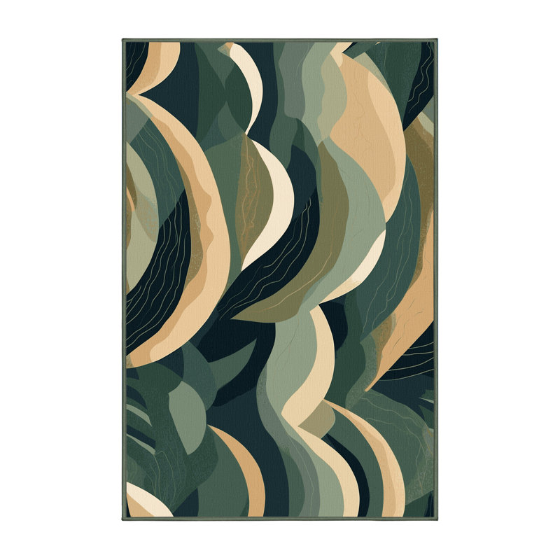 Aurora Drift Rug, Rectangle 4' x 6'