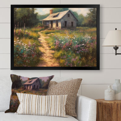 «Rund Quaint Cottage and Garden Oasis II», reproduction sur toile