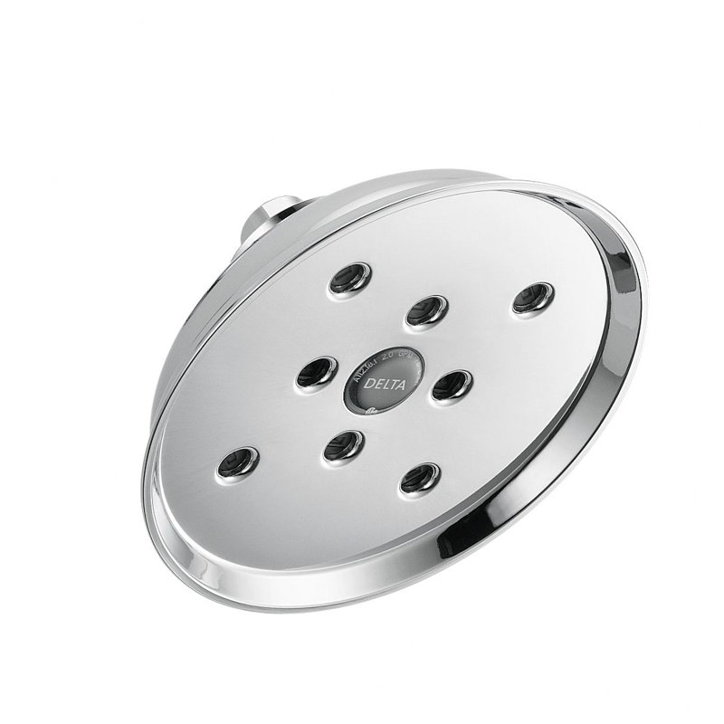 Tête de douche 2,0 gpm avec technologie h2okinetic Universal Showering Components, Chrome