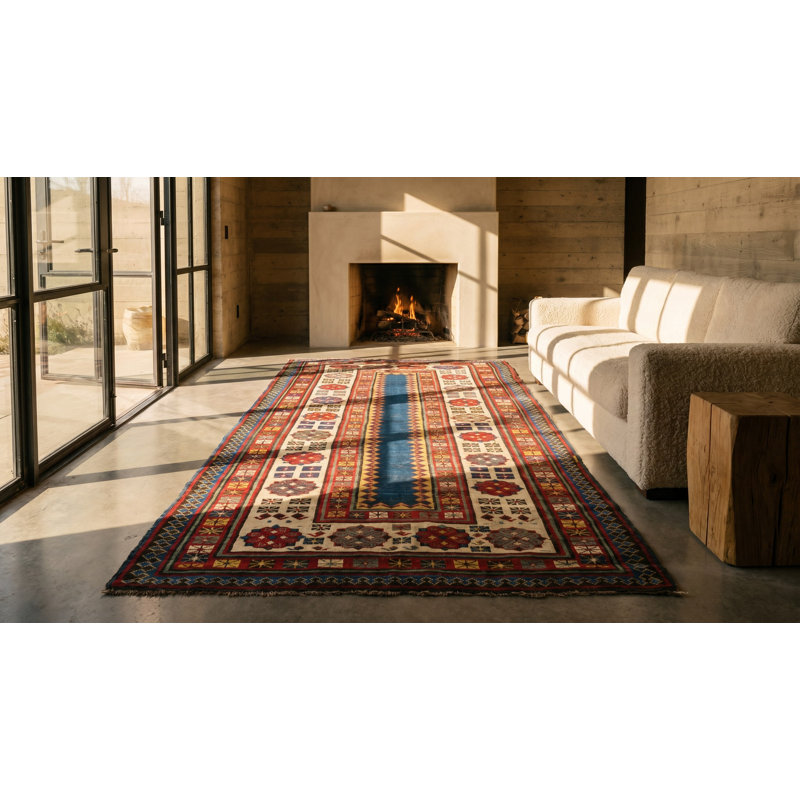 Tapis noué antique Kazak