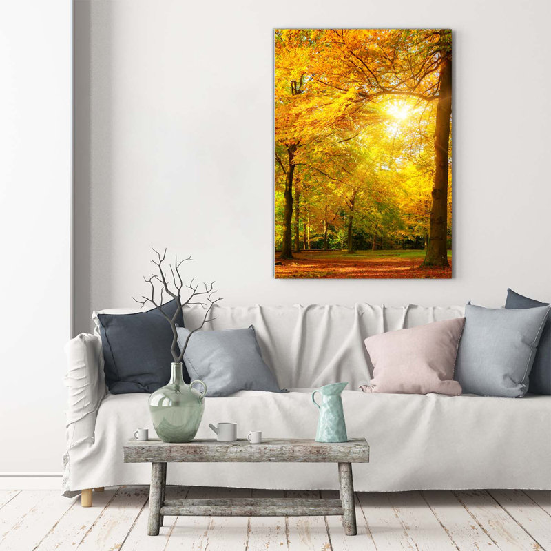 Autumn Forest - Wrapped Canvas Print