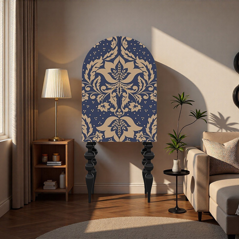 Armoire de rangement French French, Noir