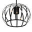 1 - Light Matte Black Chandelier Pendant
