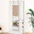 47"X14" Modern Door Mirror - Shatterproof 4Mm HD Glass & Brushed Aluminum Frame, Easy Hang Kit Included-992955462