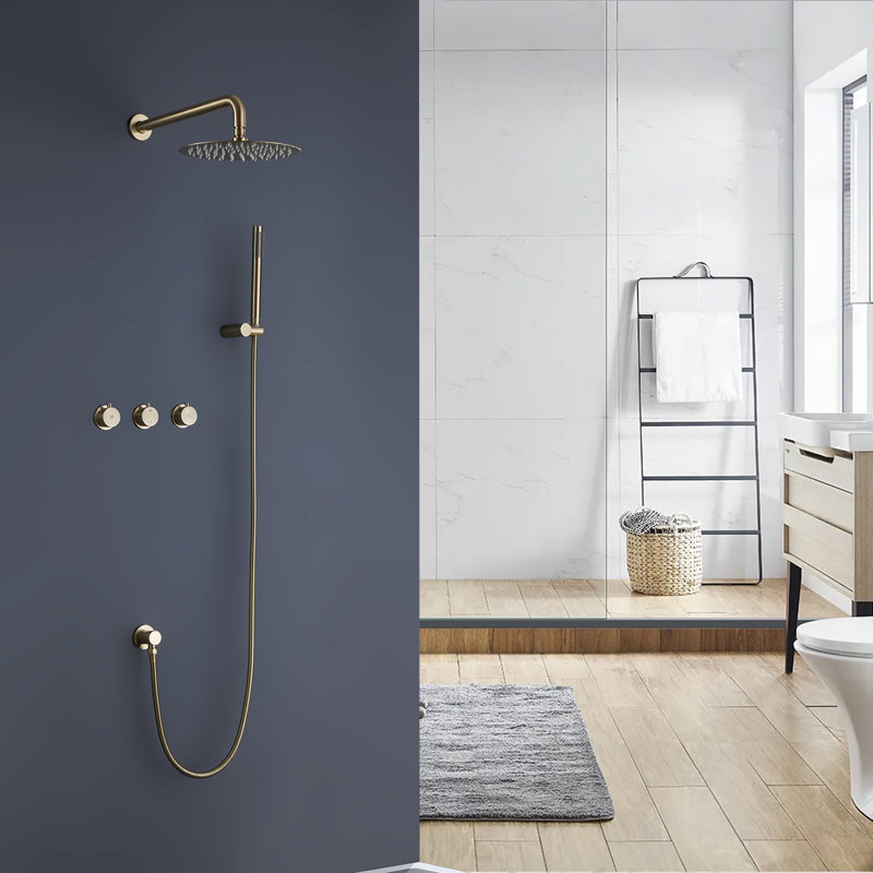 Complete Shower System with Rough in-Valve
