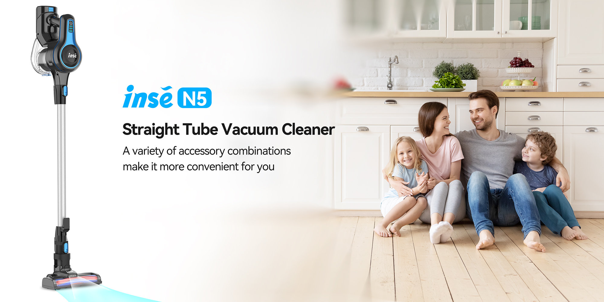 INSE Cordless Bagless Stick Vacuum & Reviews Wayfair Canada