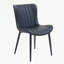 Ensemble de 2 chaises de salle à manger en similicuir avec des pieds robustes-1432895122