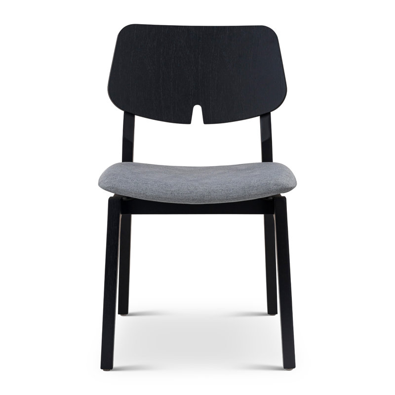 Dyron Side Chair, Essence Gray/Ebano