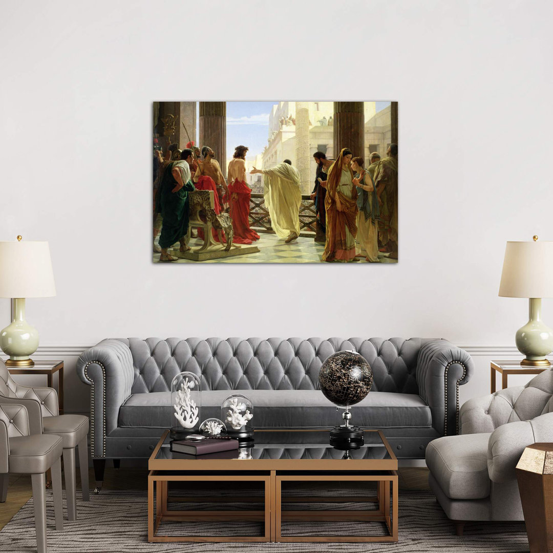 'Ecce Homo' by Panoramic Images - Wrapped Canvas Painting Print