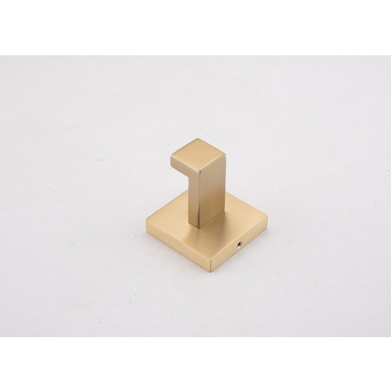 Brushed Gold 4 Bathroom Fixtures - Stainless Steel. Modern Design With Hidden Mounting. Scratch & Corrosion . Quick Installation For Anywhere Steel Hardware . Concealed Easy To Install In Bathroom,