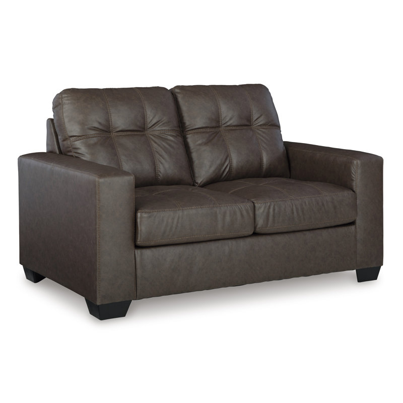 Kaolin Loveseat, Brown