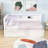 Upholstered Twin Daybed with Trundle, LED Lighting and USB Ports-106490994