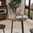 3-Piece Bar Table Set With 2 Bar Dining Stools – Modern Pub Style Dining Table-422815135