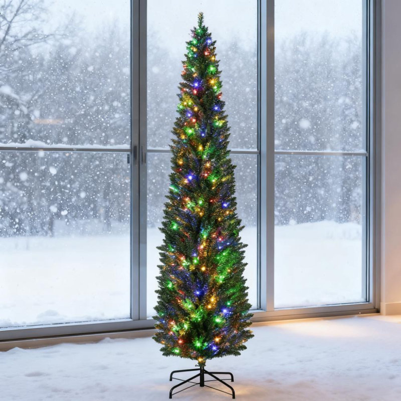 Sapins de Noël artificiels 8 pi, Vert