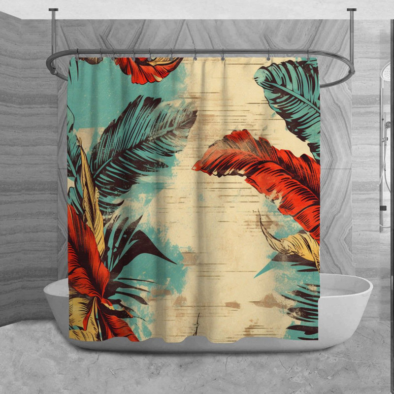 Rideau de douche Tonius, L 70 po x L 93 po