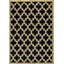 Tapis noir à motif géométrique Mishawaka-20690937