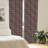 Geometric Semi-Sheer Rod Pocket Sliding Panel-45236975