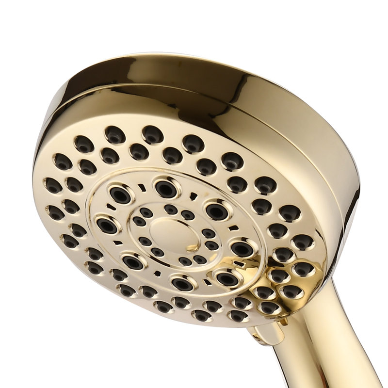 Handheld Shower Head 2.5 GPM GPM, Brushed Gold