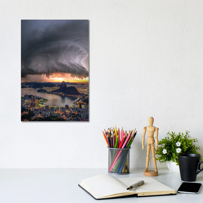 Rotation Over Rio by Brent Shavnore - Wrapped Canvas Gallery-Wrapped Canvas Giclée, 20.32 cm H x 30.48 cm W