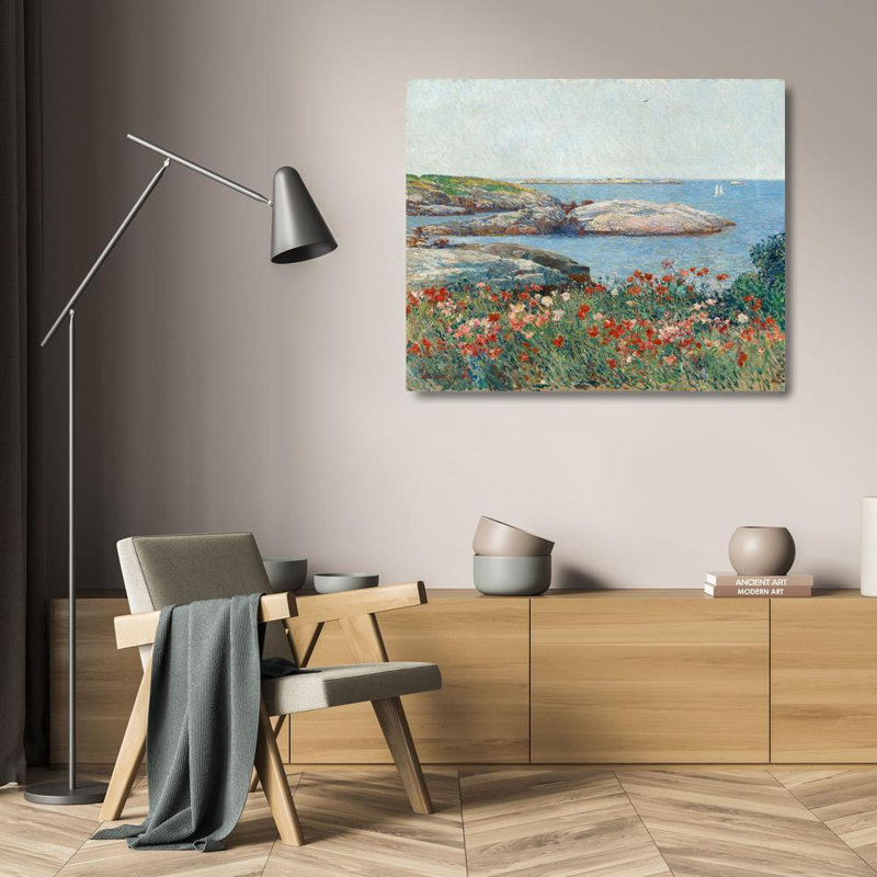 Art sur toile tendu, Winston Porter, Hassam, Childe Gallery: Coquelicots, îles des bancs
