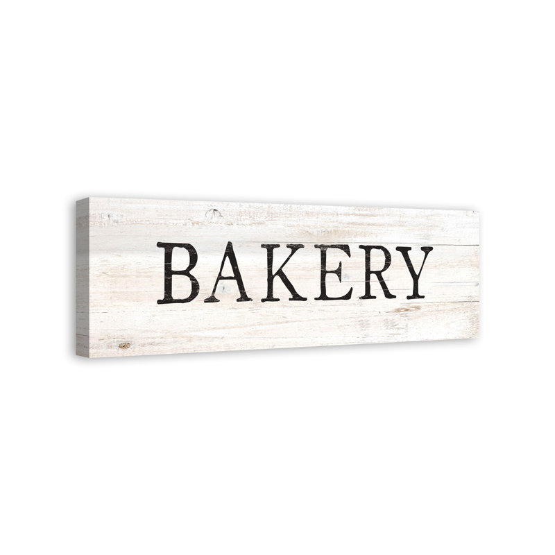 « campagne pâtisserie sign », art textuel sur toile