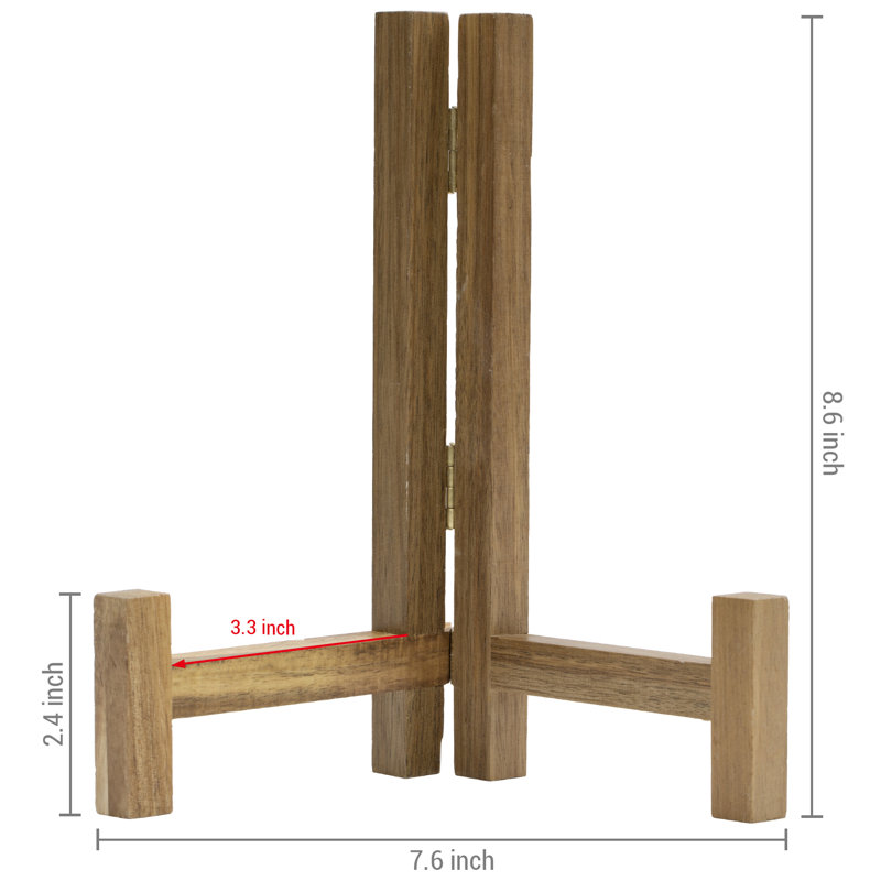 Weymouth Wood Plate Display Stand
