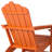 Outdoor Poly HDPE Adirondack Chair with Cupholder-2078769926