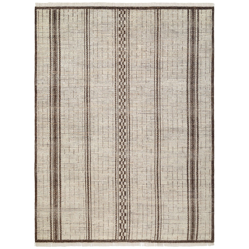 Todd Hand Knotted Wool Indoor Rug, Rectangle 3' x 5'