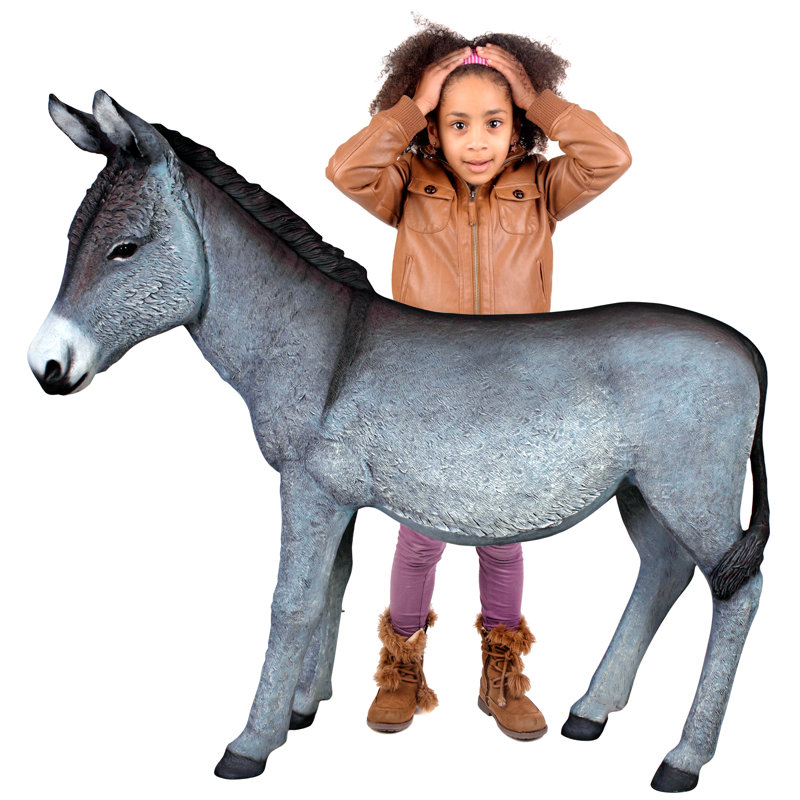 Beast of Burden Donkey Statue