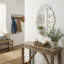 Miroir d'appoint mural biseauté festonné sans cadre-580284903