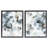  Grey Faded Abstraction 2 PC Framed Floater Canvas Set by June Erica Vess-26148387-26148386