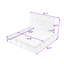 Lit plateforme tapissier élégant avec tête de lit en tissu d'ameublement doux-1308891376-1308891379
