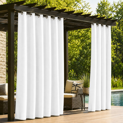 Waterproof Blackout Outdoor Curtains for Patio/Pergola/Porch