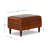 Leyla Genuine Leather 30.31" Ottoman-1164539286