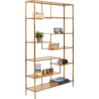 195cm H x 115cm W Geometric Bookcase
