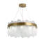 Luminaire suspendu cylindrique en verre Glam