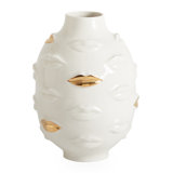 Gilded Muse Gala Round Vase