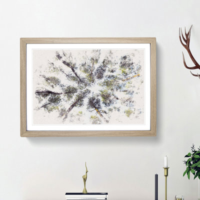 Tree Tops - Picture Frame Painting Print