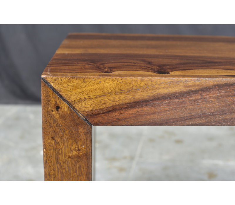 Luro Solid Wood Bench, 18" H x 60" W x 14" D