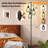 Farmhouse Industrial Floor Lamp Standing Tree Lamp With Elegant Teardrop Cage Tall Lamps-1201061639