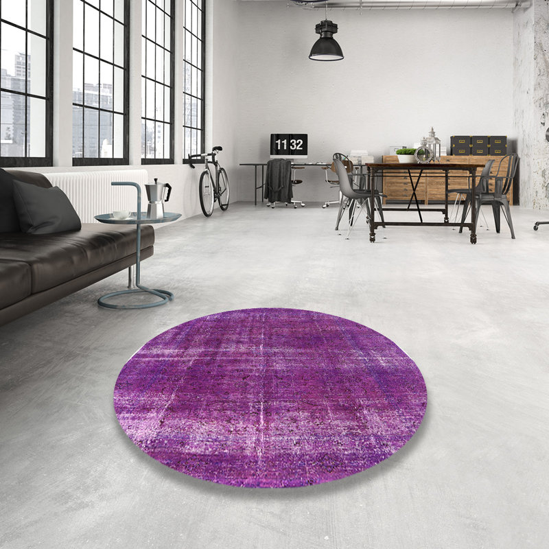 Tapis mauve, Rond 4 pi