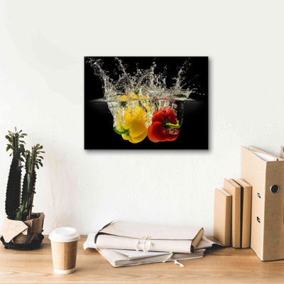 'Pepper Splash' by Epic Portfolio, Giclee Canvas Wall Art
