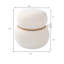 Repose-pieds rond rembourré-129933639