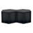 2Pcs Hexagonal Side Table With Elegant Lines And Functionality - 46.95'' Coffee Nightstand Robust Abundant Storage Options-888191935