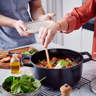 Alva Nori 12x8\" Enameled Cast Iron Roasting Pan Heavy-Duty