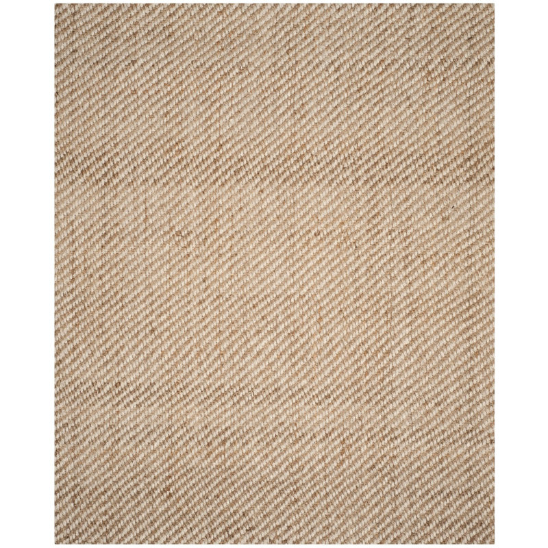 Tapis brun en jute / sisal Erroll, Rectangle 6 pi x 9 pi