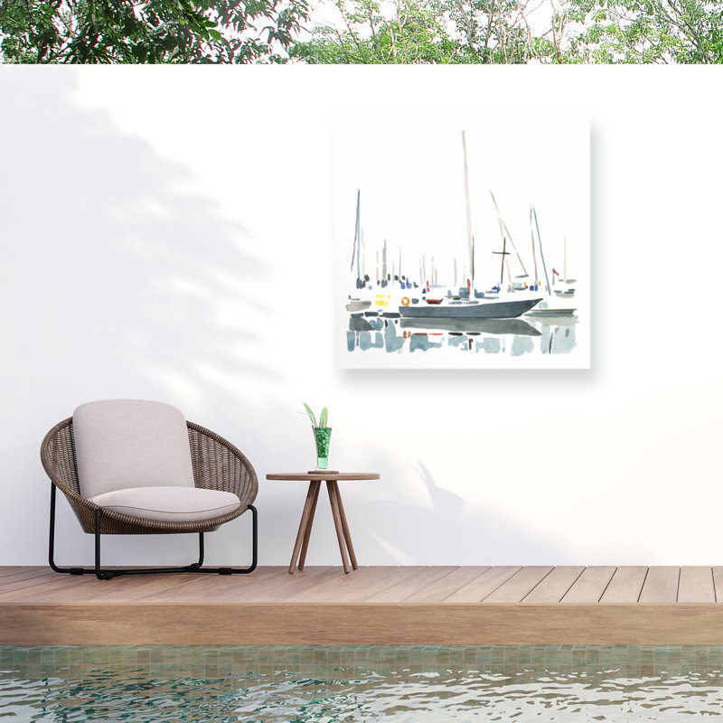 Art sur toile, «Rein bateau Emma Caroline» par Reinerton Emma Caroline, H 35 po x l 35 po x P 1,5 po