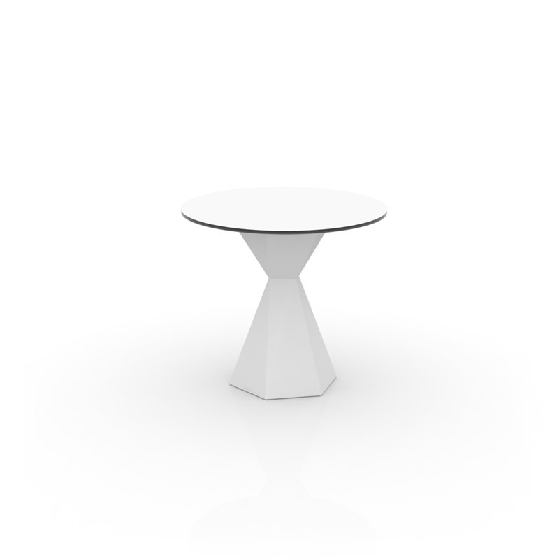 Vertex Plastic Dining Table, 31.25"