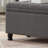 Upholstered Tufted Button Storage Bench-1621079637
